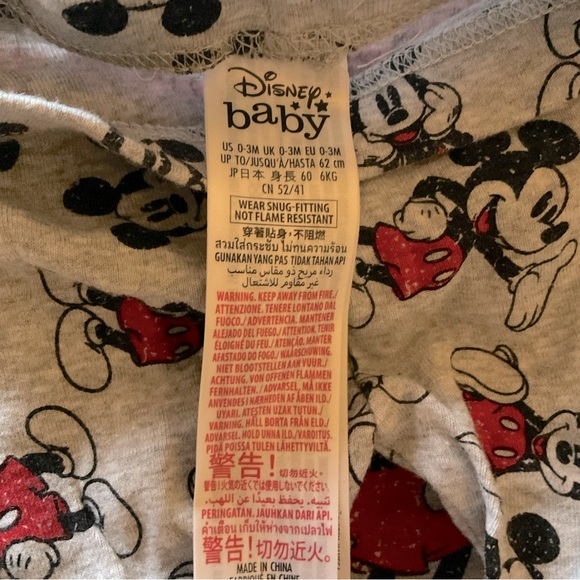 Disney’s Baby Mickey Mouse Outfit - Picture 7 of 7